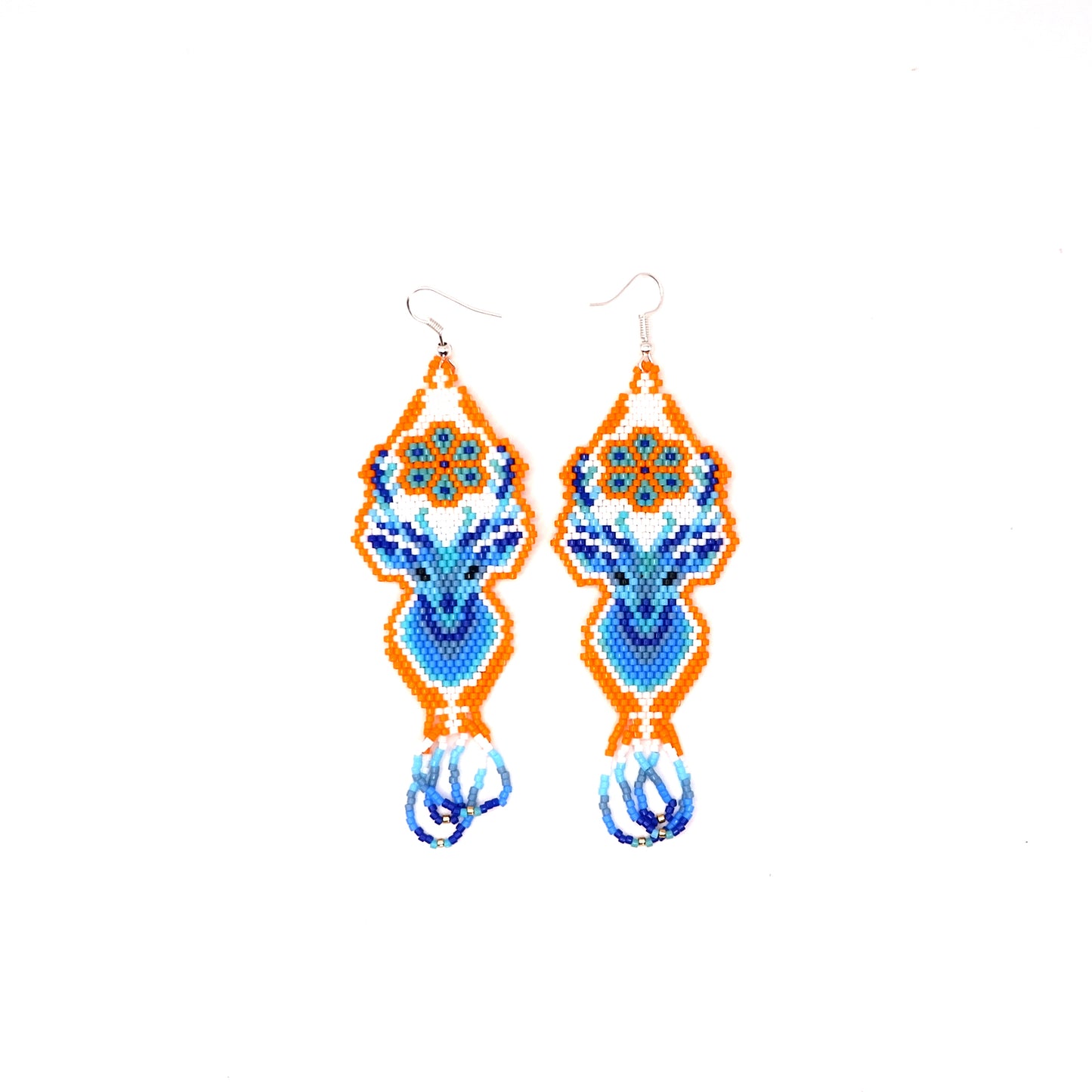 Kolczyki z koralików miyuki