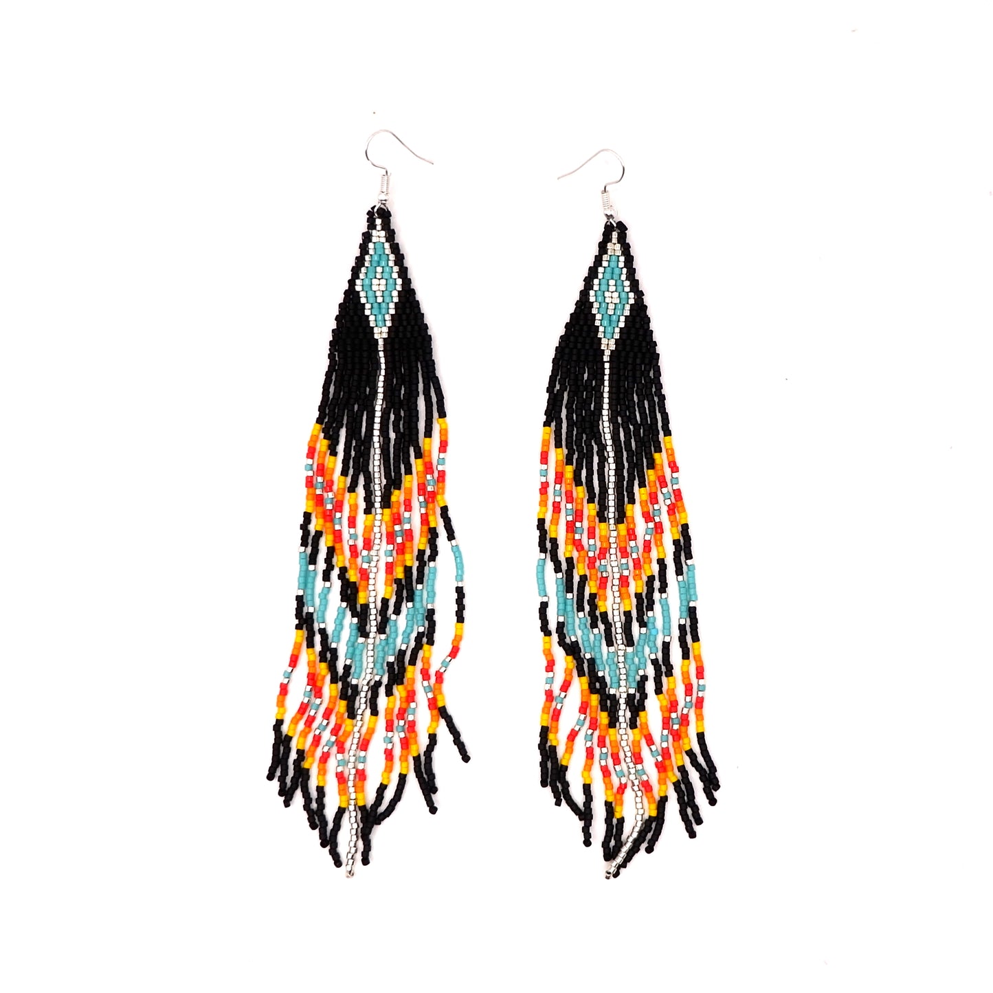 Kolczyki z koralików miyuki