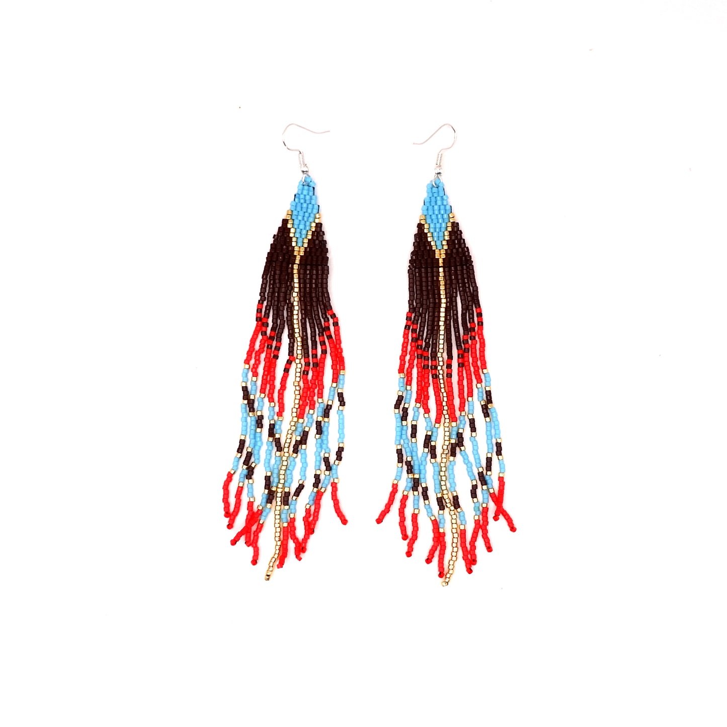 Kolczyki z koralików miyuki