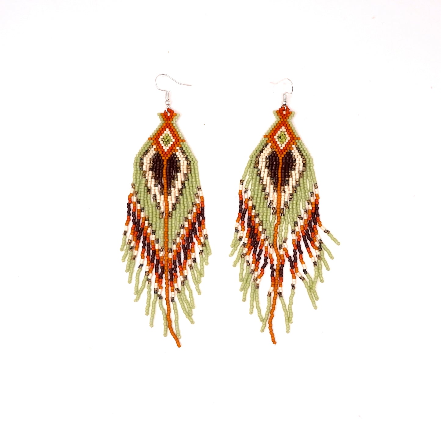 Kolczyki z koralików miyuki