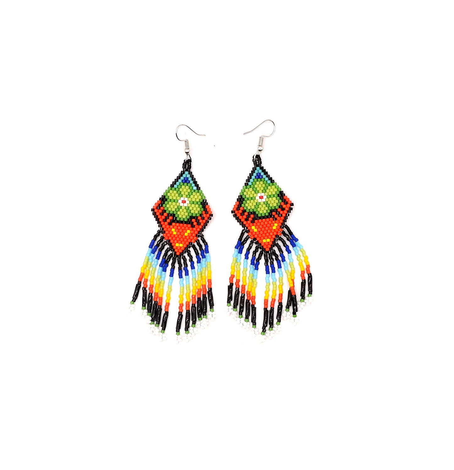 Kolczyki z koralików miyuki