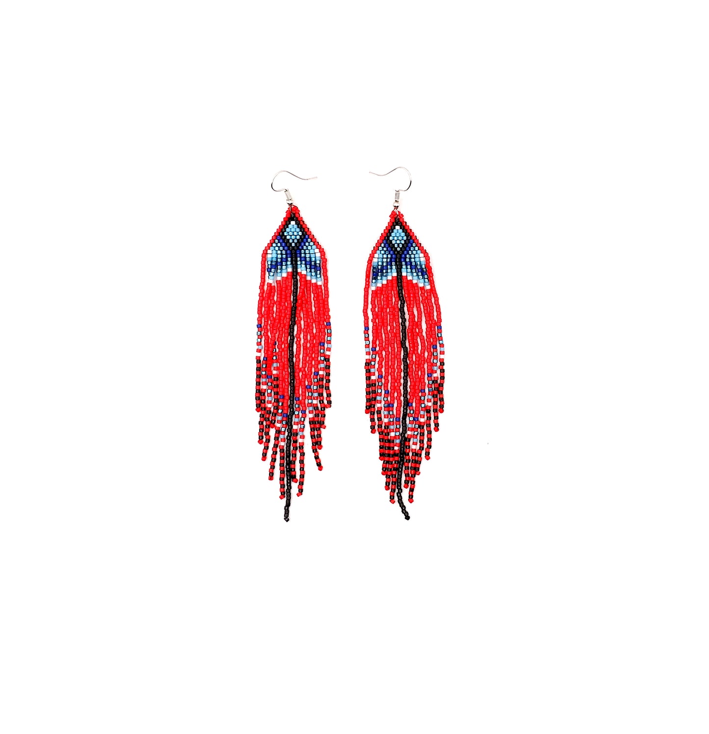 Kolczyki z koralików miyuki