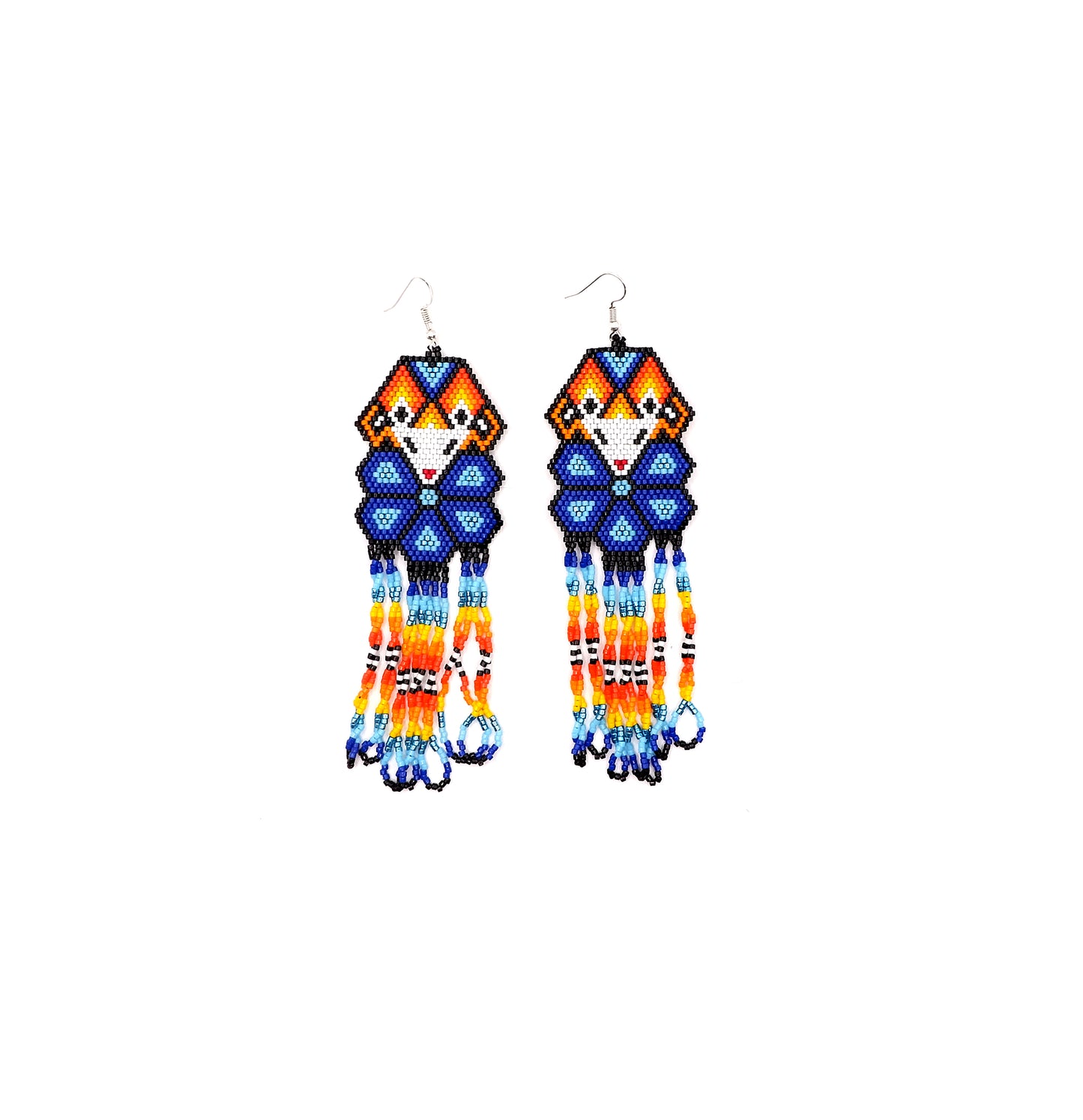 Kolczyki z koralików miyuki