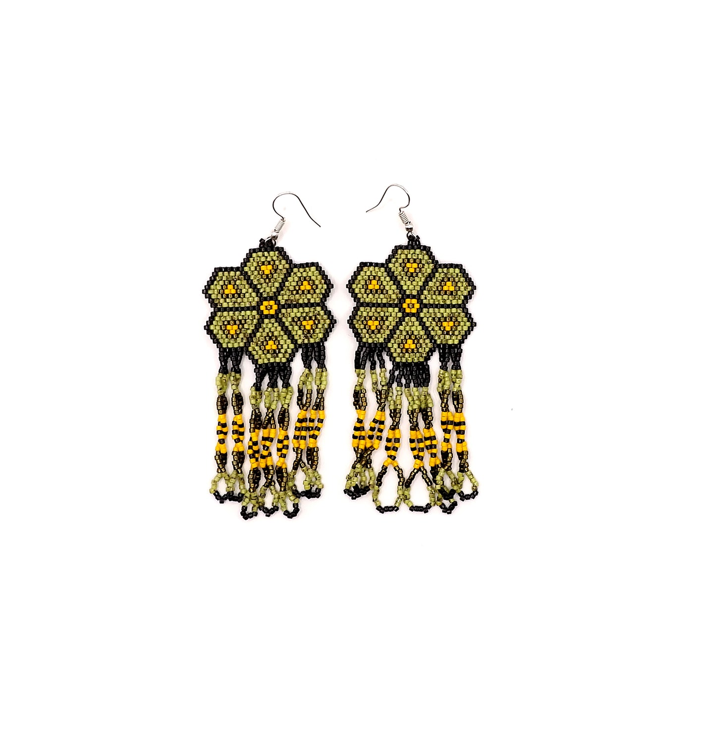 Kolczyki z koralików miyuki