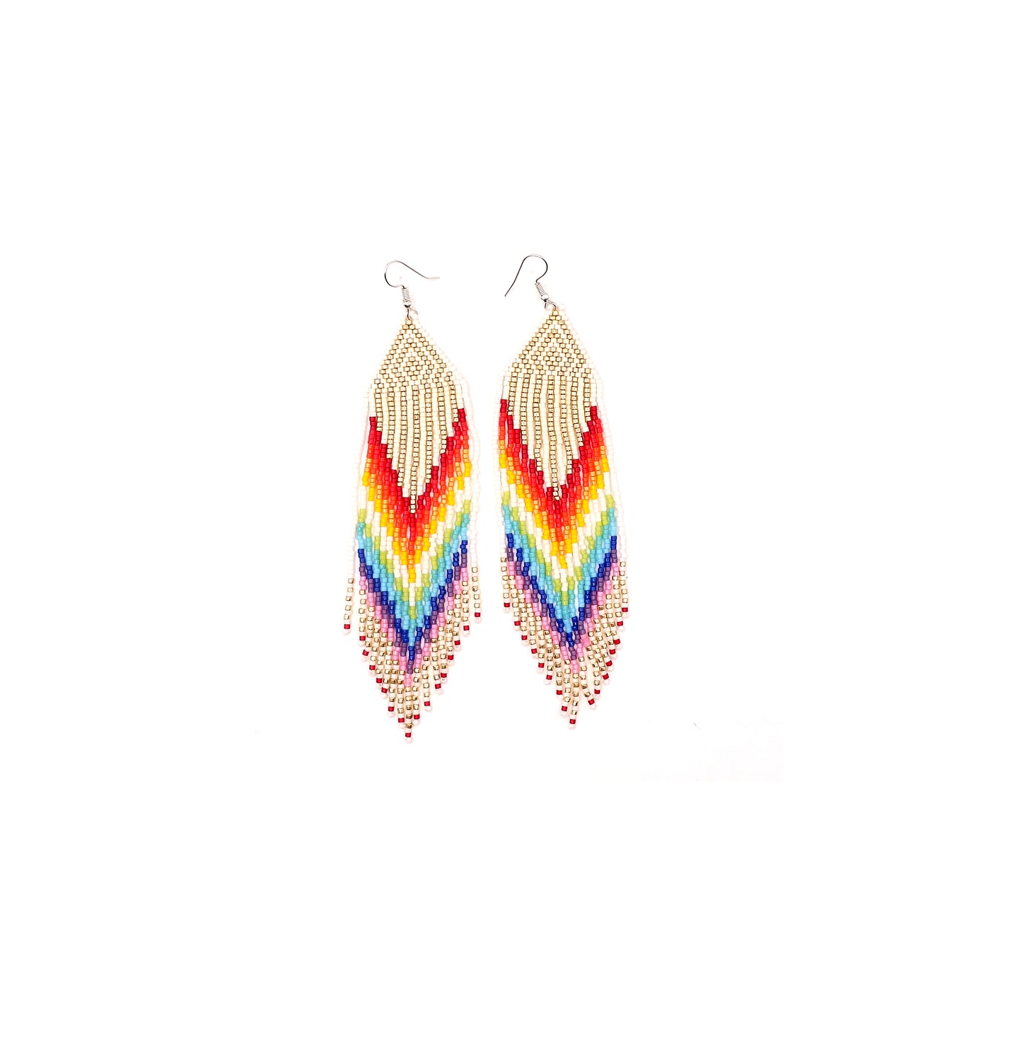 Kolczyki z koralików miyuki