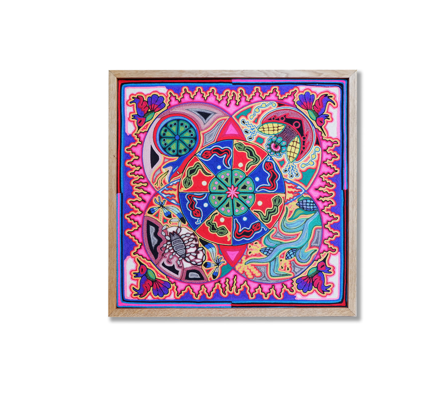 WIXARITARI (HUICHOL) MEXICO PAINTING