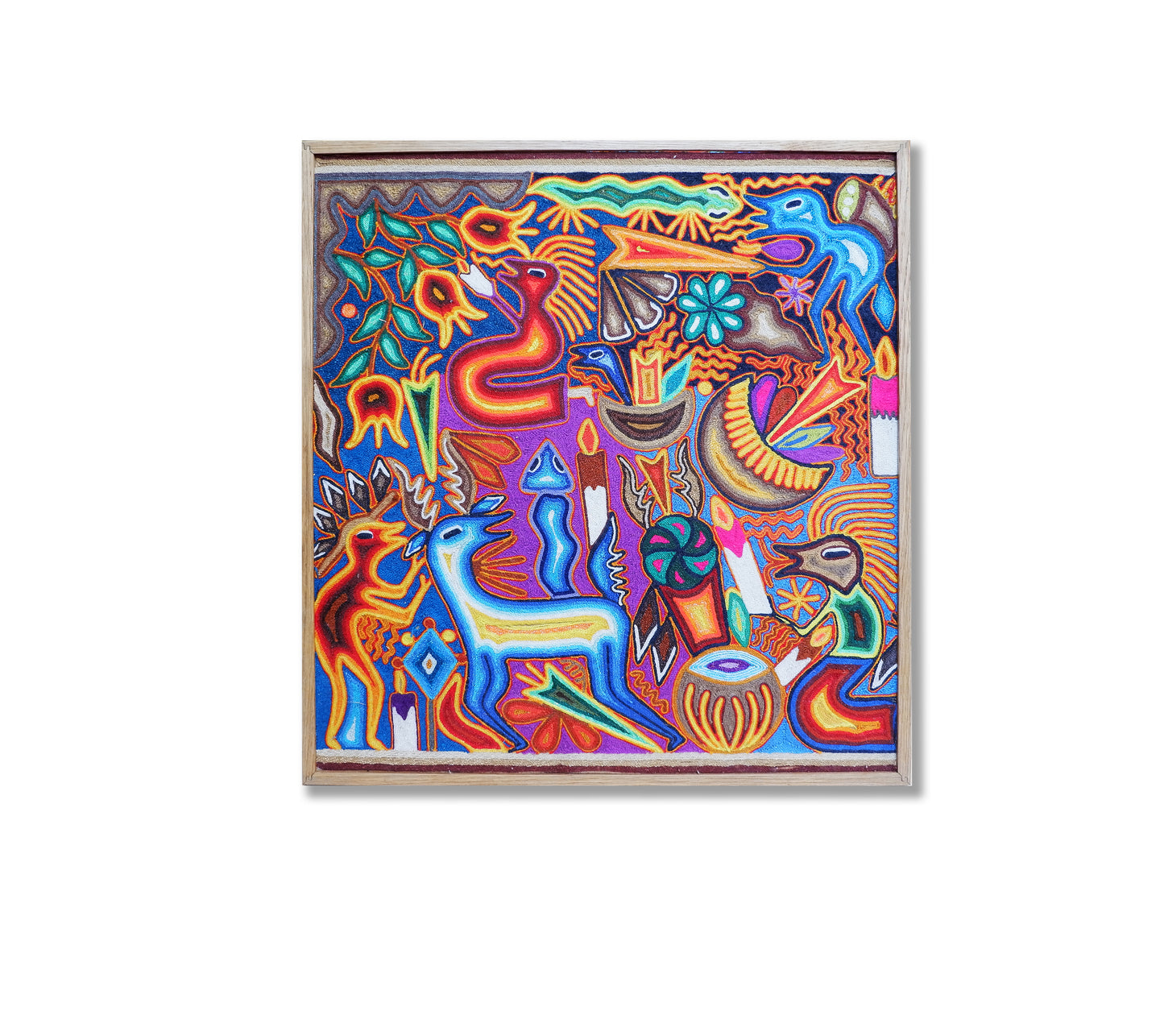 WIXARITARI (HUICHOL) MEXICO PAINTING