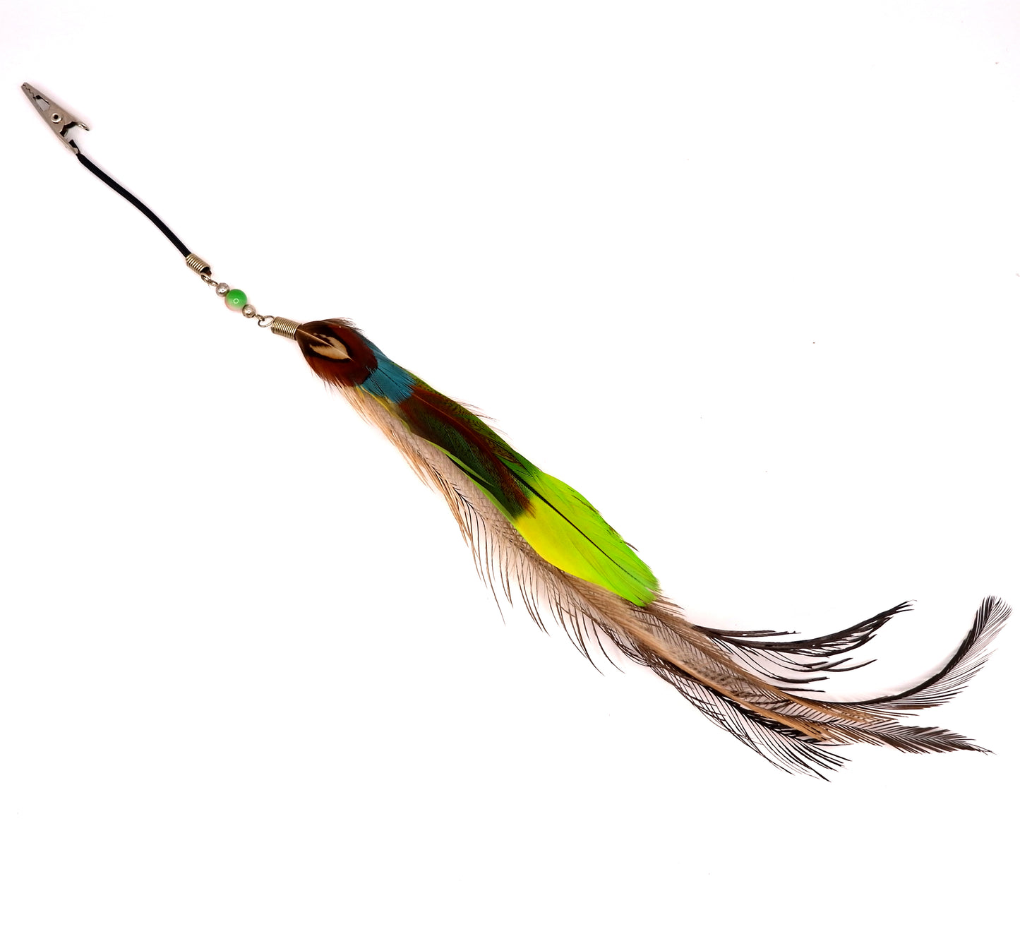 Przypinka do włosów z piórek