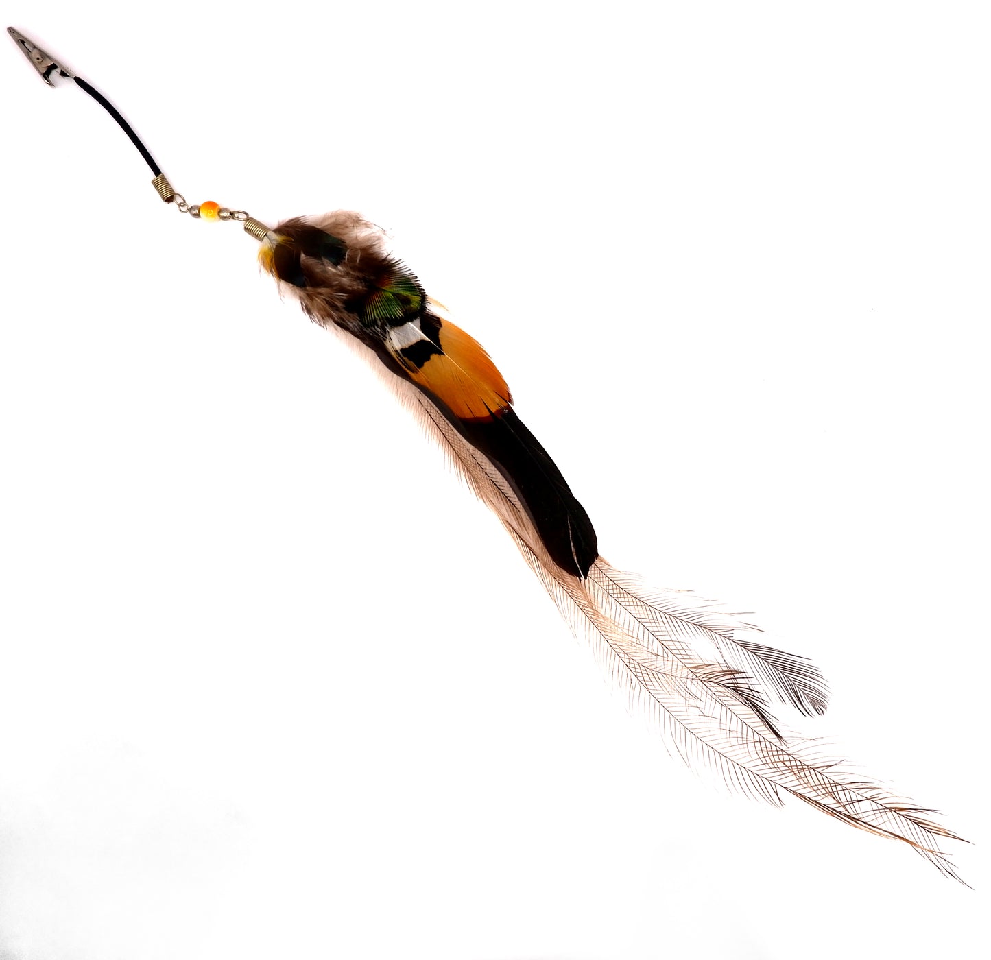 Przypinka do włosów z piórek