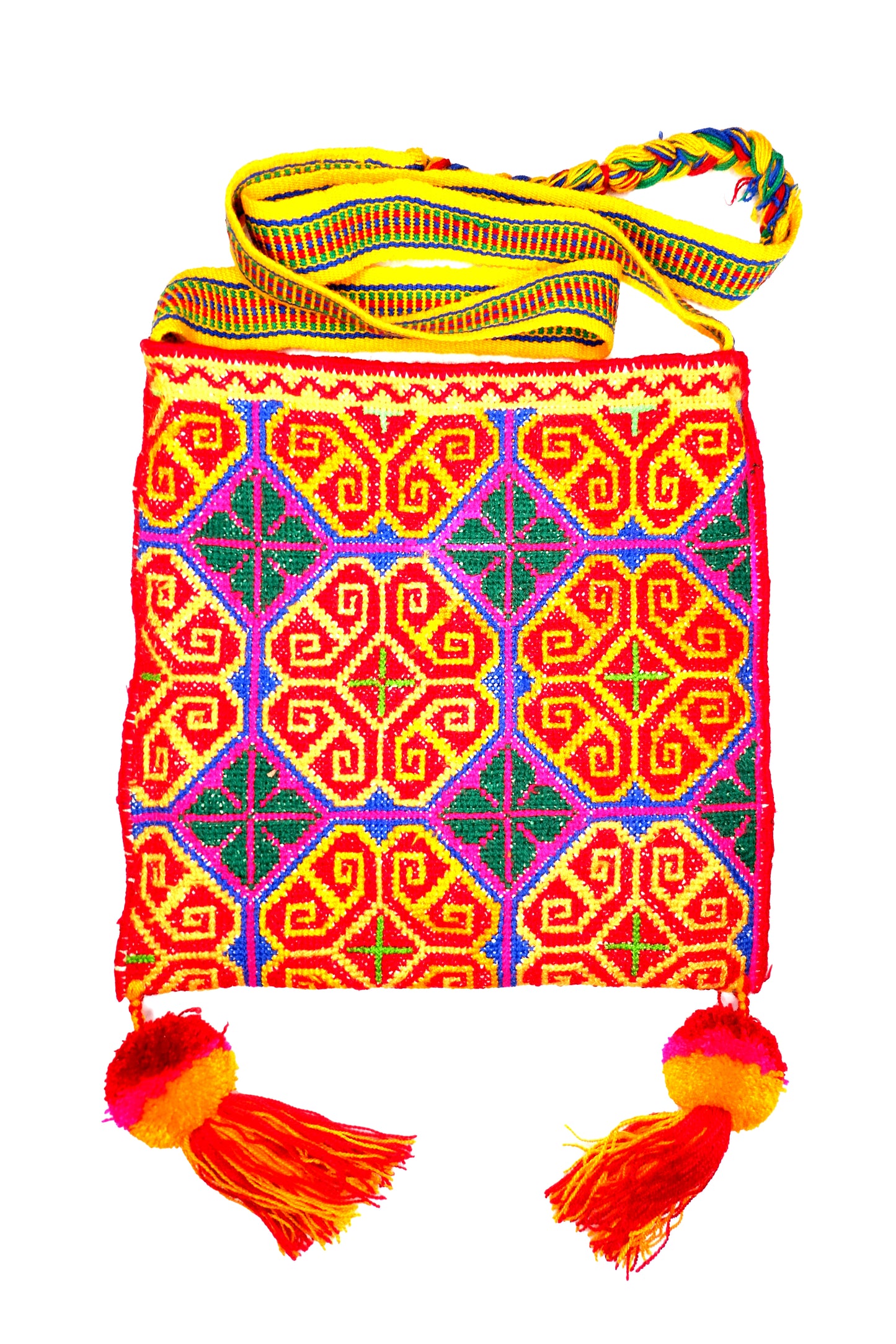 Bawełniana torba Mekykańska Huichol