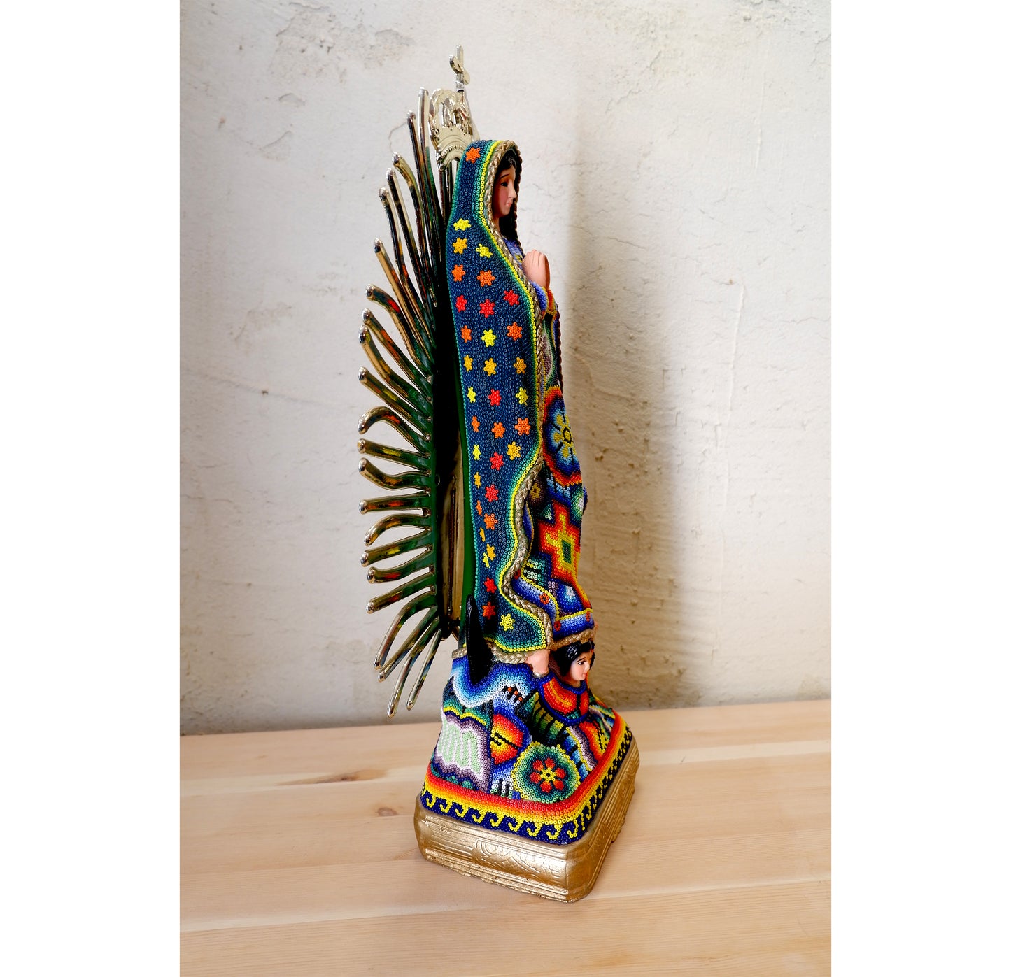 Matka Boska Guadalupe (HUICHOL)